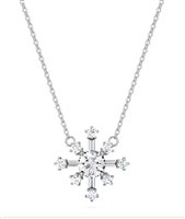 Pendente Swarovski Donna in Oro bianco Diamante Lab Grown 0.50 Ct 5688871 - 5688871